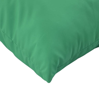 Sierkussens 4 st 50x50 cm stof groen