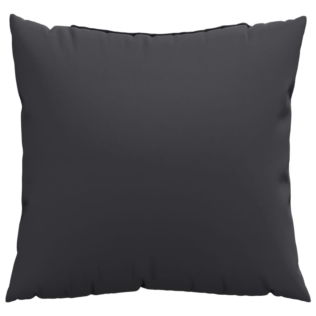 Sierkussens 4 st 50x50 cm stof zwart