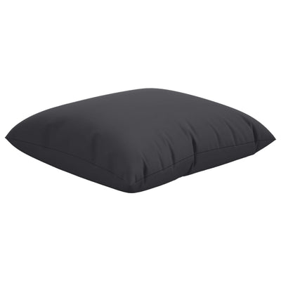 Sierkussens 4 st 50x50 cm stof zwart