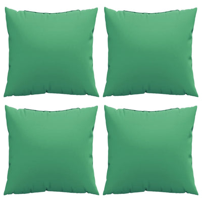 Sierkussens 4 st 60x60 cm stof rood