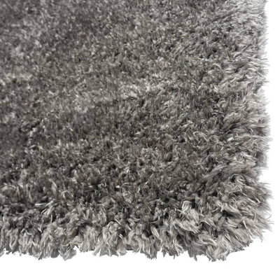 Vloerkleed shaggy hoogpolig 50 mm 160x230 cm antracietkleurig