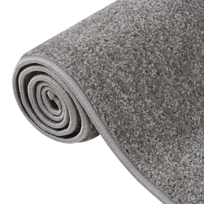 Vloerkleed kortpolig 200x290 cm grijs