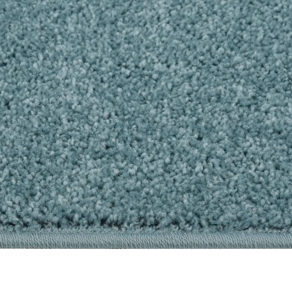 Vloerkleed kortpolig 120x170 cm blauw