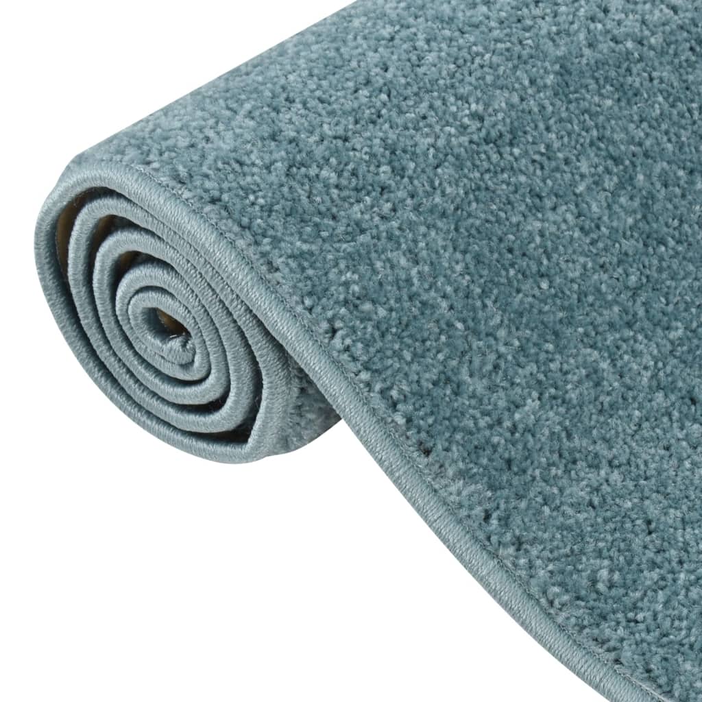 Vloerkleed kortpolig 120x170 cm blauw