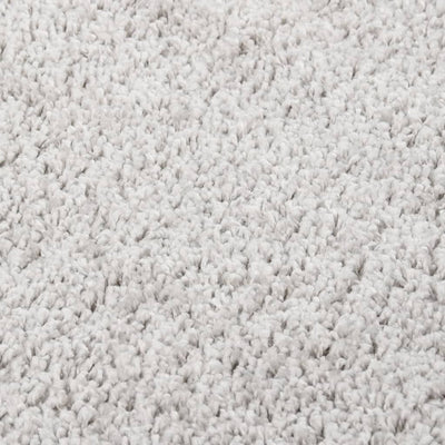 Vloerkleed shaggy anti-slip 140x200 cm lichtgrijs