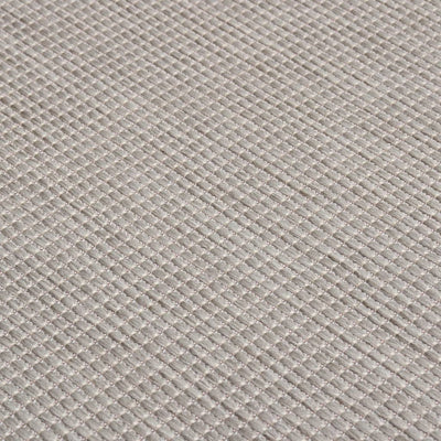 Buitenkleed platgeweven 160x230 cm taupe