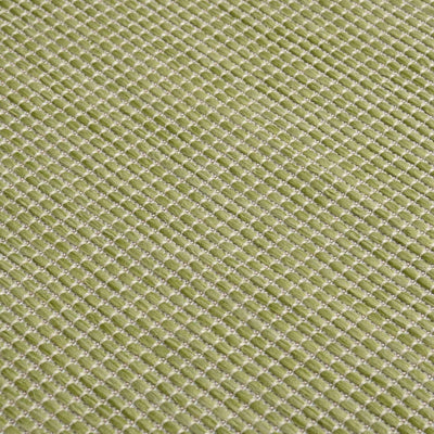 Buitenkleed platgeweven 200x280 cm groen