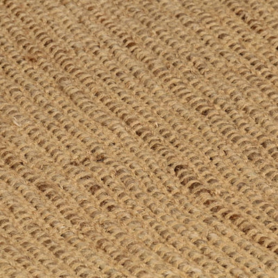 Vloerkleed rechthoekig 120x180 cm jute naturel