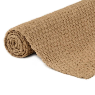 Vloerkleed rechthoekig 180x250 cm jute naturel