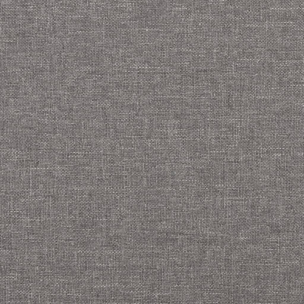 Sierkussens 2 st 40x40 cm stof lichtgrijs