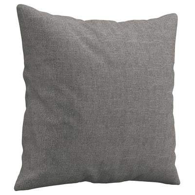 Sierkussens 2 st 40x40 cm stof donkergrijs