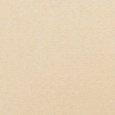 Sierkussens 2 st 40x40 cm stof crèmekleurig