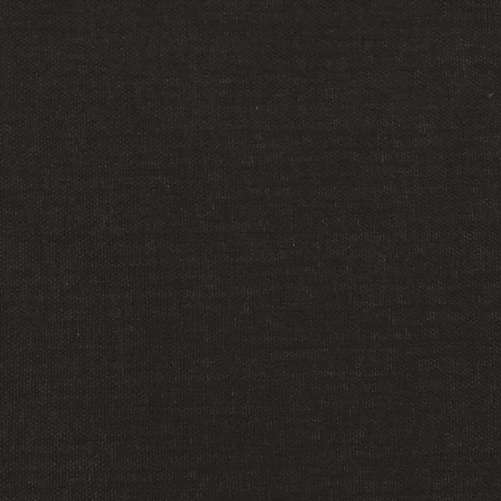 Sierkussens 2 st 40x40 cm stof zwart