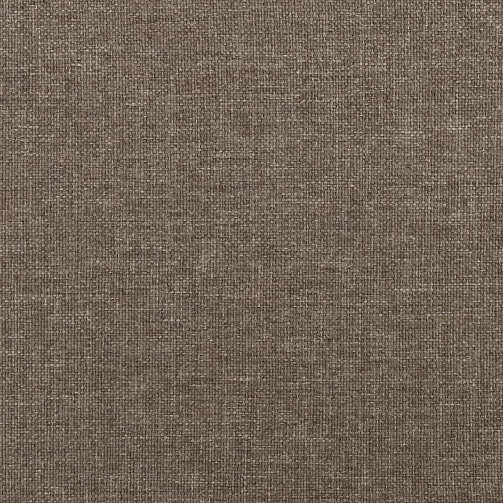 Sierkussens 2 st 40x40 cm stof taupe