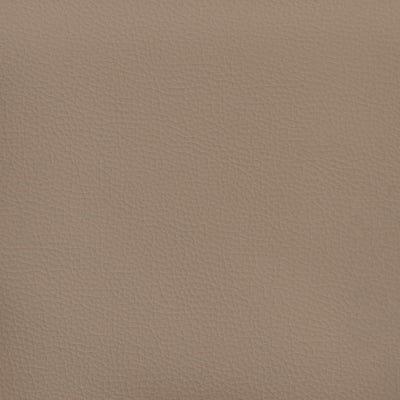 Sierkussens 2 st 40x40 cm kunstleer cappuccino