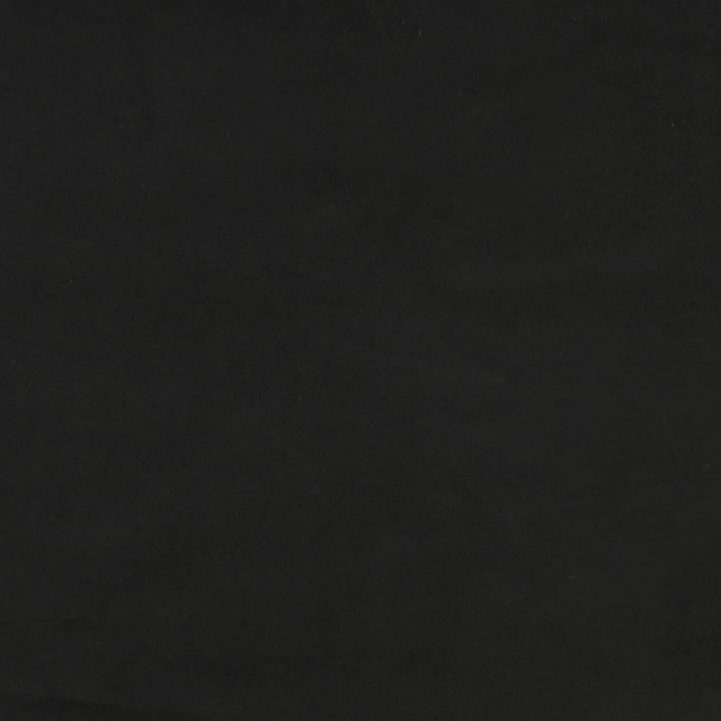 Sierkussens 2 st 40x40 cm fluweel zwart