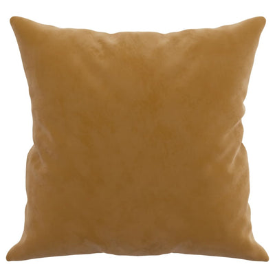 Sierkussens 2 st 40x40 cm fluweel bruin