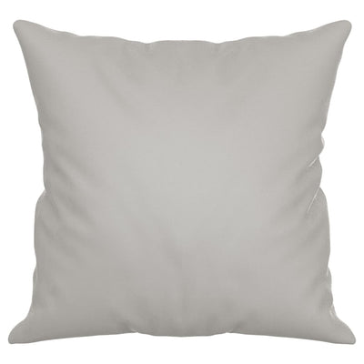 Sierkussens 2 st 40x40 cm microvezelstof lichtgrijs
