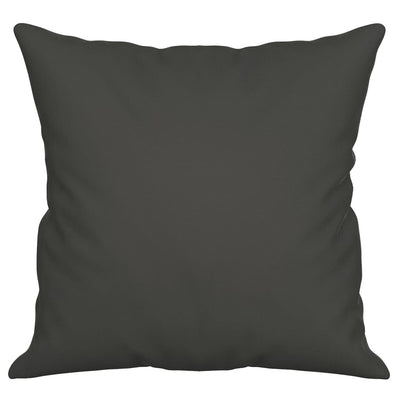 Sierkussens 2 st 40x40 cm microvezelstof donkergrijs