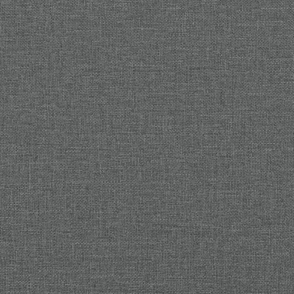 Sierkussens 2 st 15x50 cm stof donkergrijs