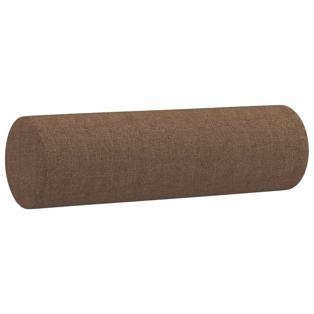 Sierkussens 2 st 15x50 cm stof bruin