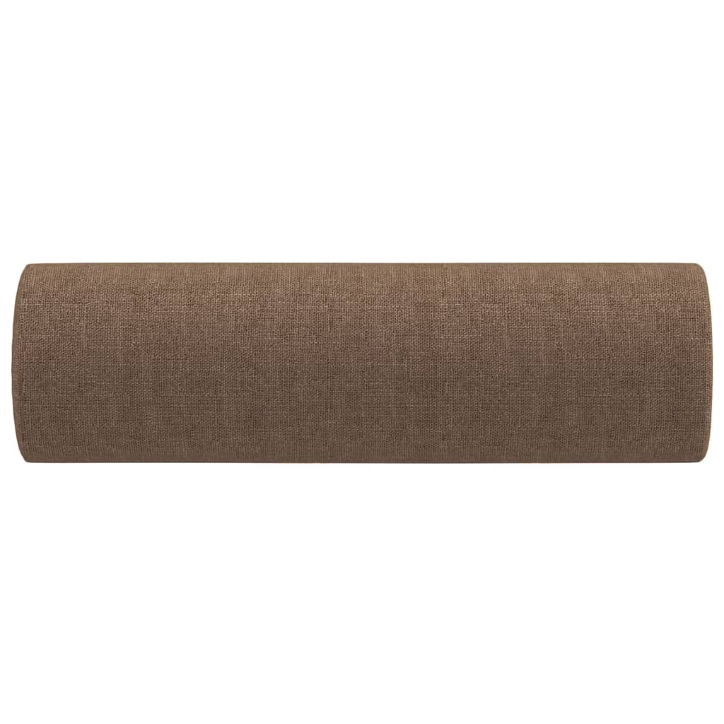 Sierkussens 2 st 15x50 cm stof bruin