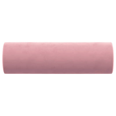 Sierkussens 2 st 15x50 cm fluweel roze