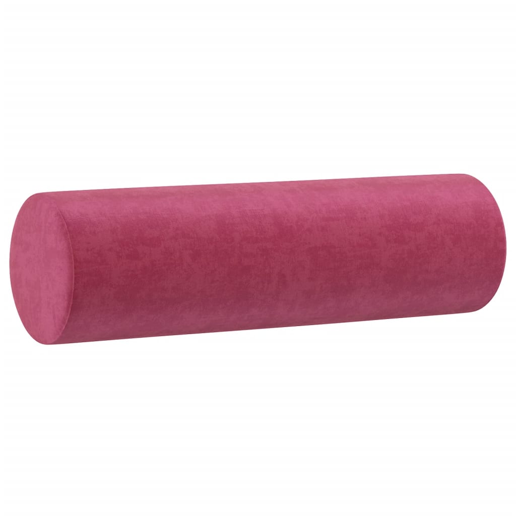 Sierkussens 2 st 15x50 cm fluweel wijnrood