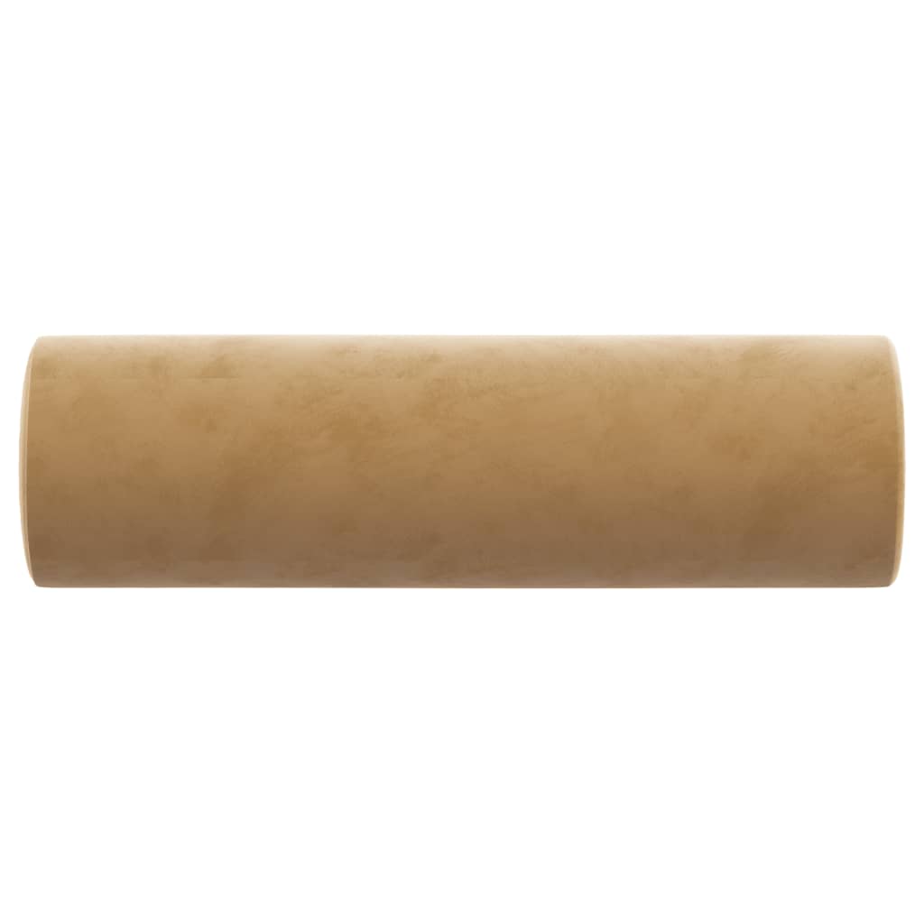 Sierkussens 2 st 15x50 cm fluweel bruin
