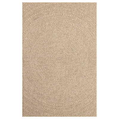 Vloerkleed 200x290 cm voor binnen en buiten jute look