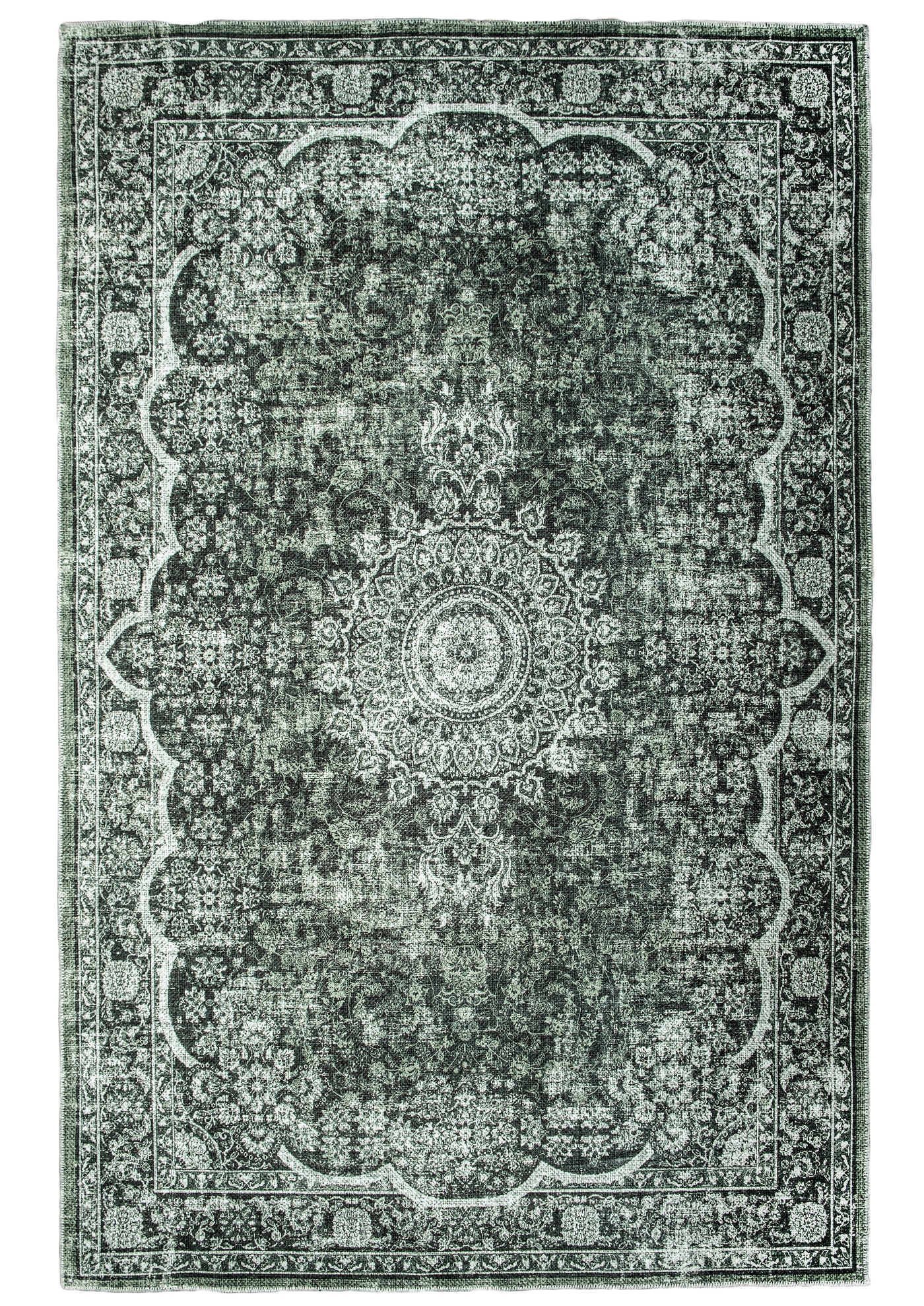 Vintage Vloerkleed Hawk Groen
